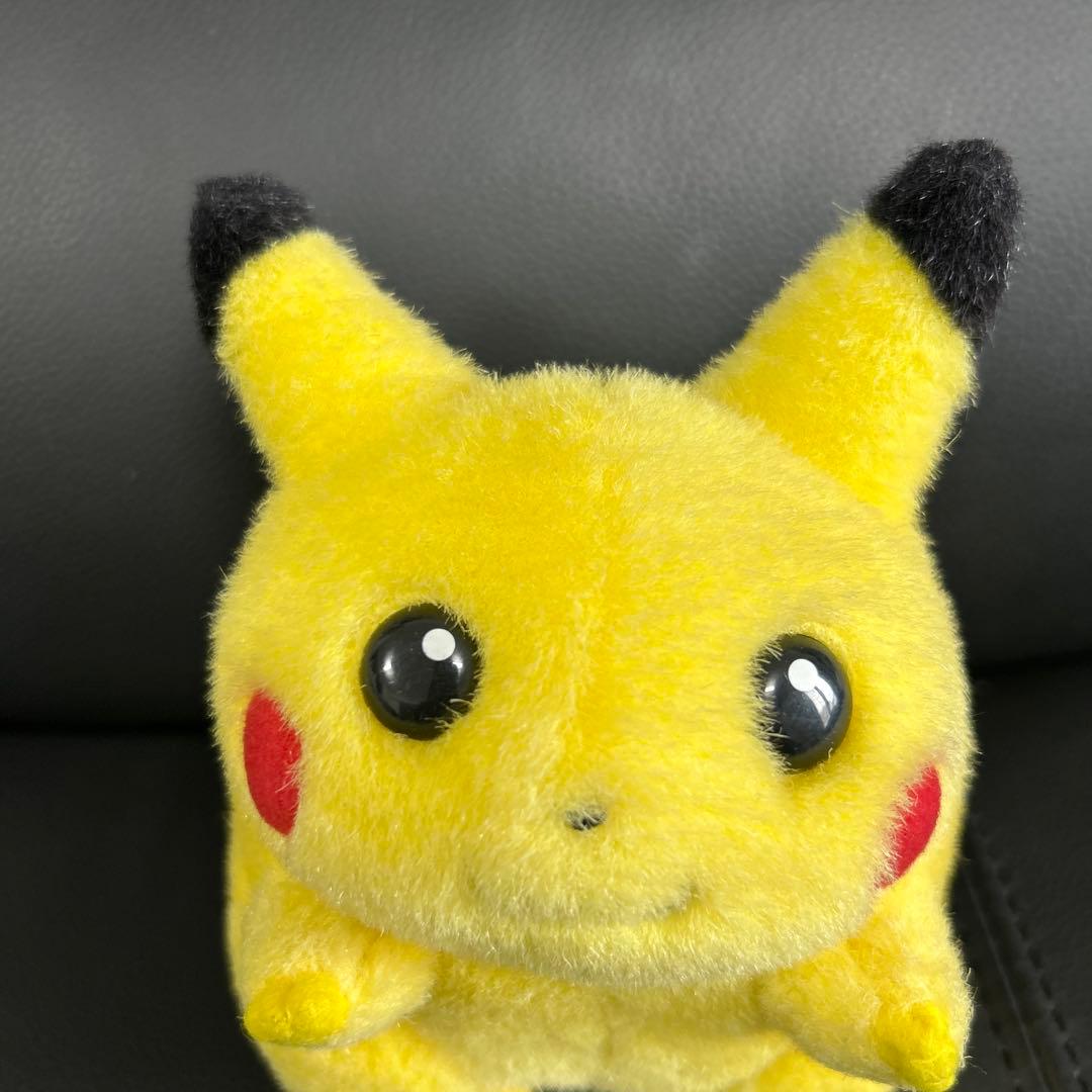 ピカチュウ ぬいぐるみ 初期ピカ TOMY おなかを押すとなくヨ