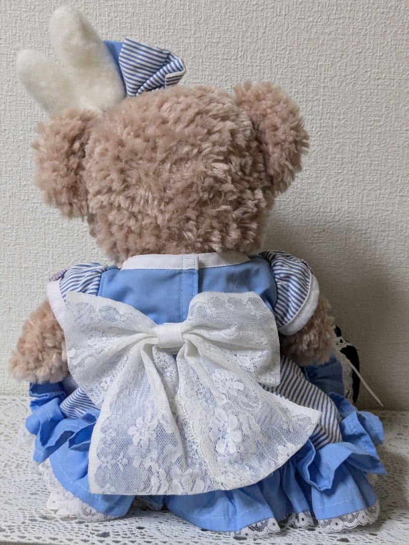 ディズニーリゾート　シェリーメイ　青いドレス♡うさぎ付コスチューム　ぬいぐるみ