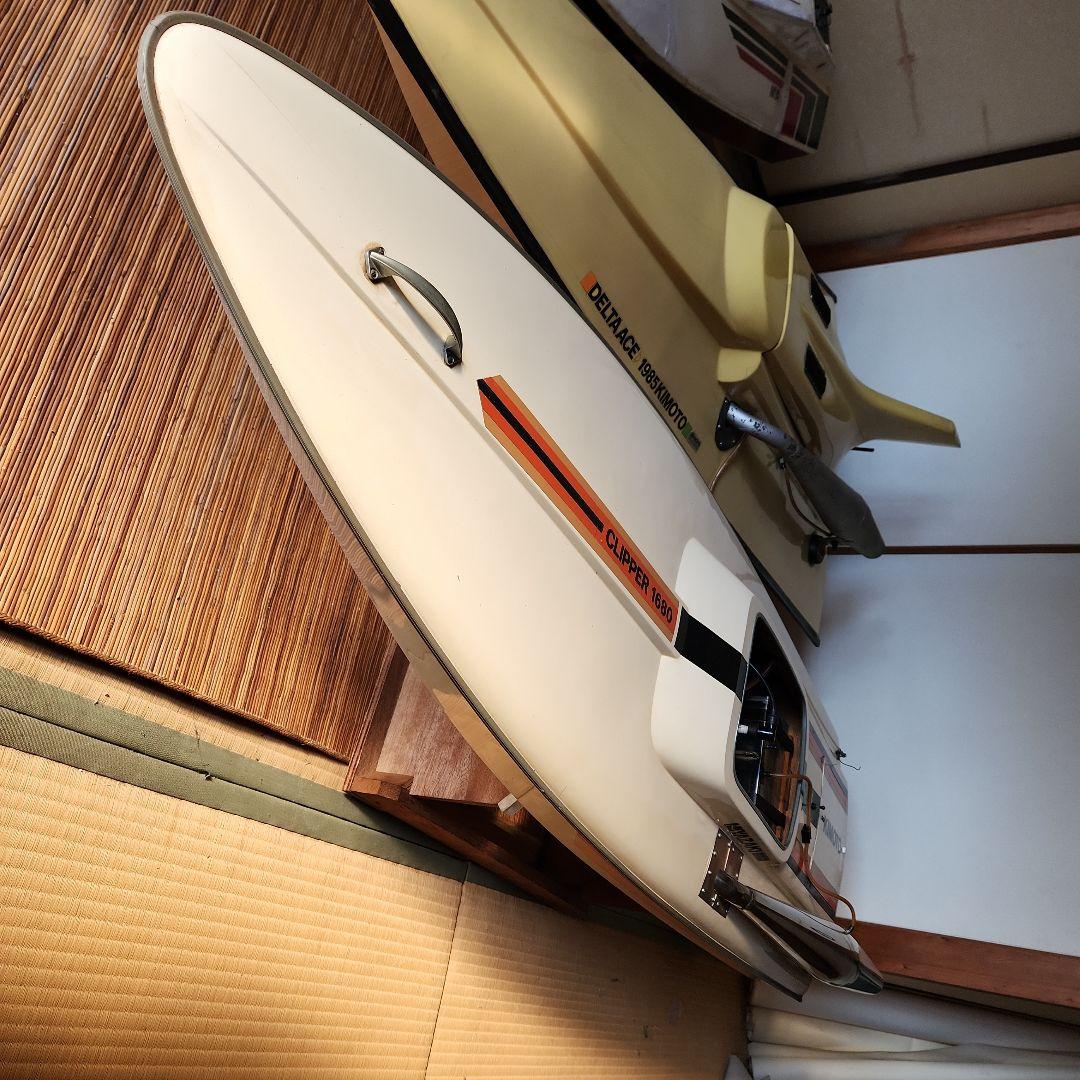 大型ラジコンボート、スチイ-ムエンジンボート4点