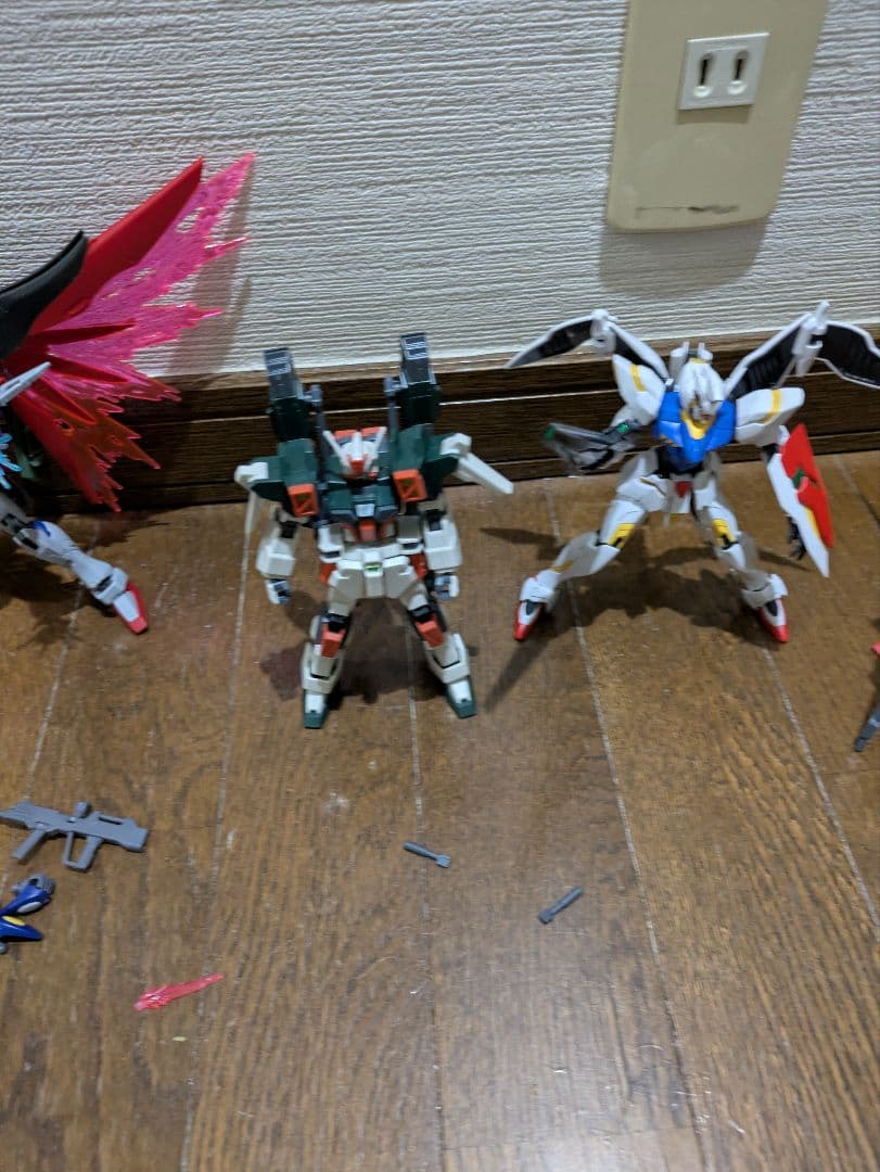 プラモデル ガンダム　ガンプラ　HG 　他　ジャンク　武器　完成品　まとめ売り