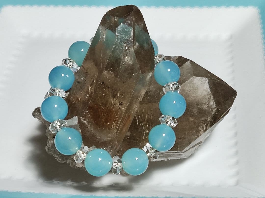 パワーストーン　天然石　ルチルクォーツ　レコードキーパー入り　399g　N377