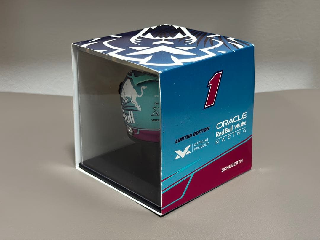 マックス・フェルスタッペン　2023 マイアミGP ヘルメット　1/4スケール
