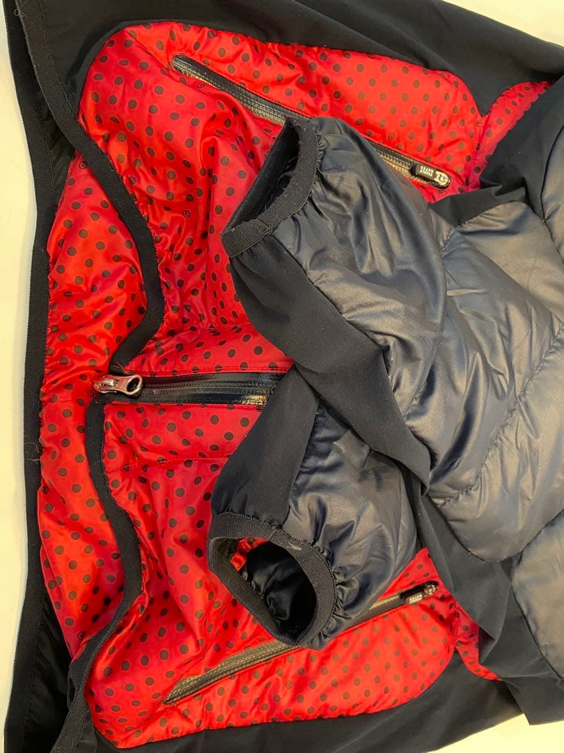 PEARLY GATES ドット柄ダウンジャケット レディースsize M