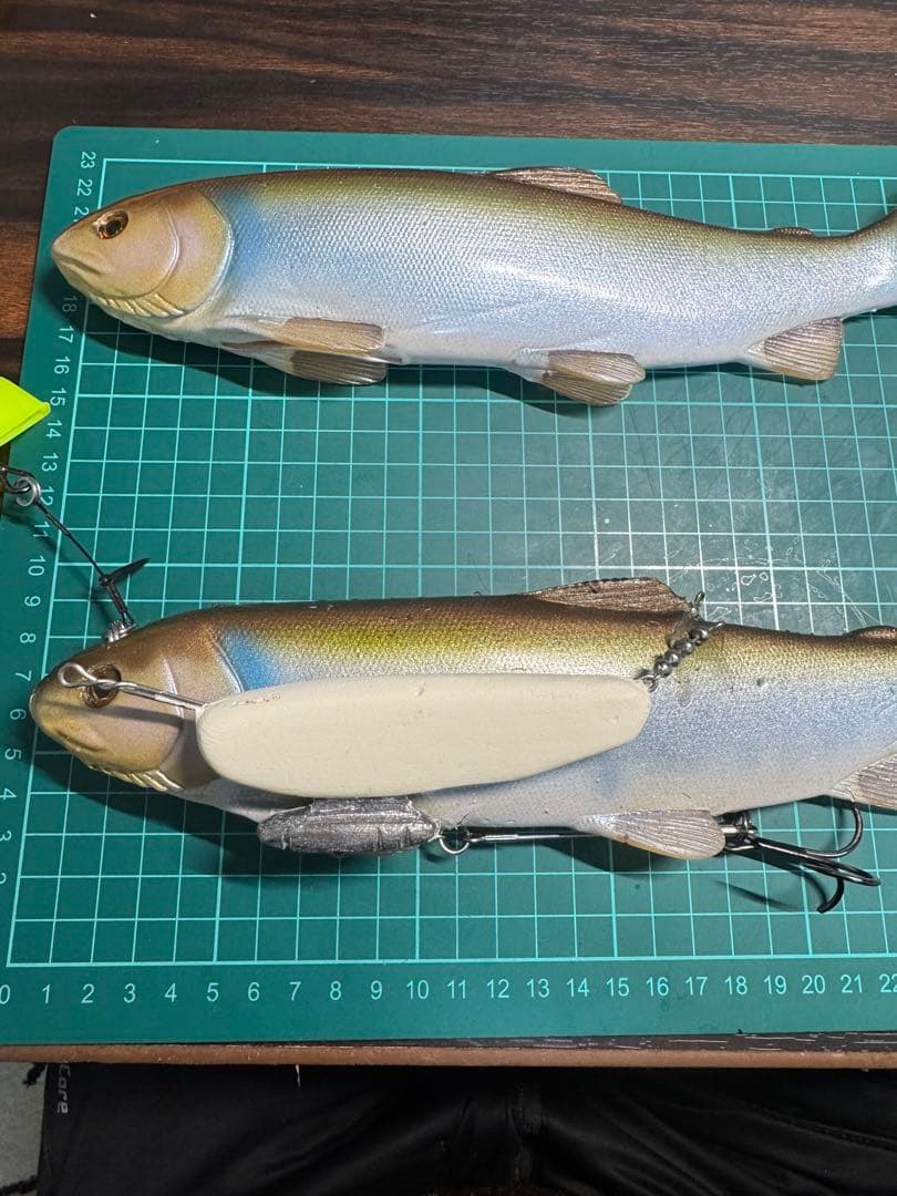 Nate's Baits 12インチ ラインスルートラウト 新品　フック付き