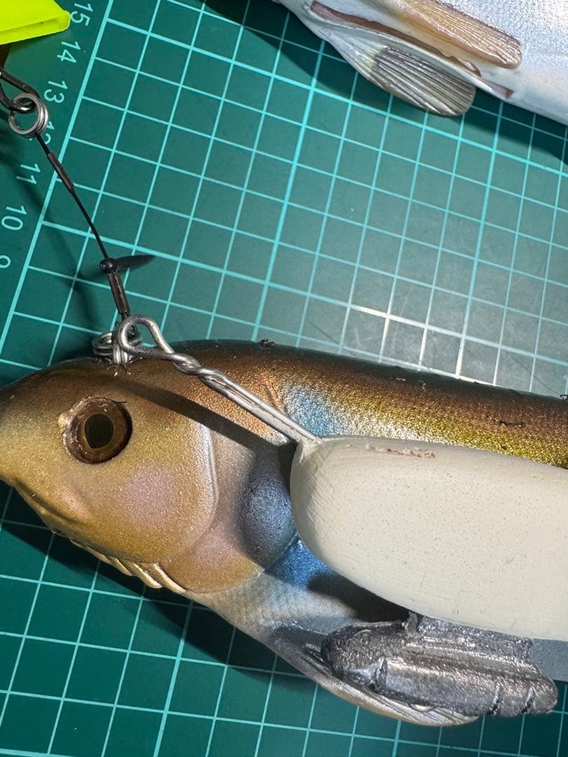 Nate's Baits 12インチ ラインスルートラウト 新品　フック付き