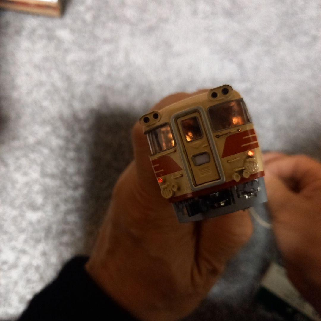 鉄道模型HOゲージ キハ82 1M カツミ模型店製品　塗装済キット組2両元箱有