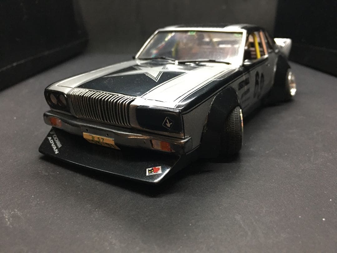 旧車プラモデル完成品コスモAPアオシマ