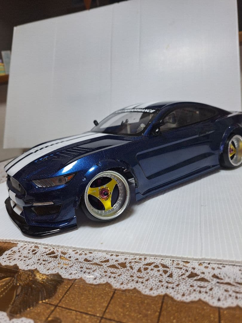 10分1、ラジコンボディ、フォードムスタング