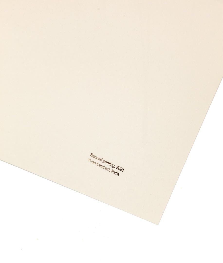 特注額装付 CyTwombly Three Dialogues (2) 1977