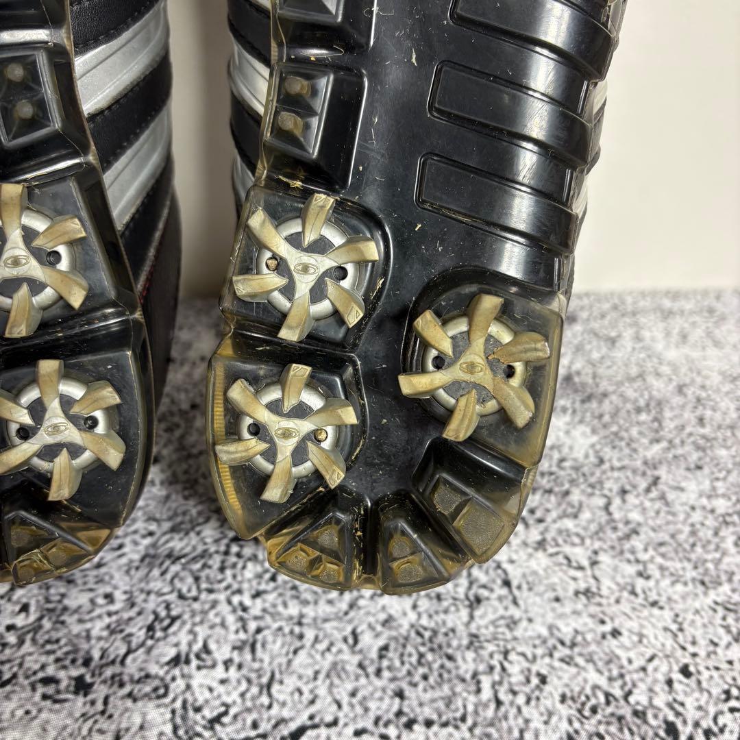 adidas ゴルフシューズ　メンズ　ダイヤル式　黒　アディダス　25.5