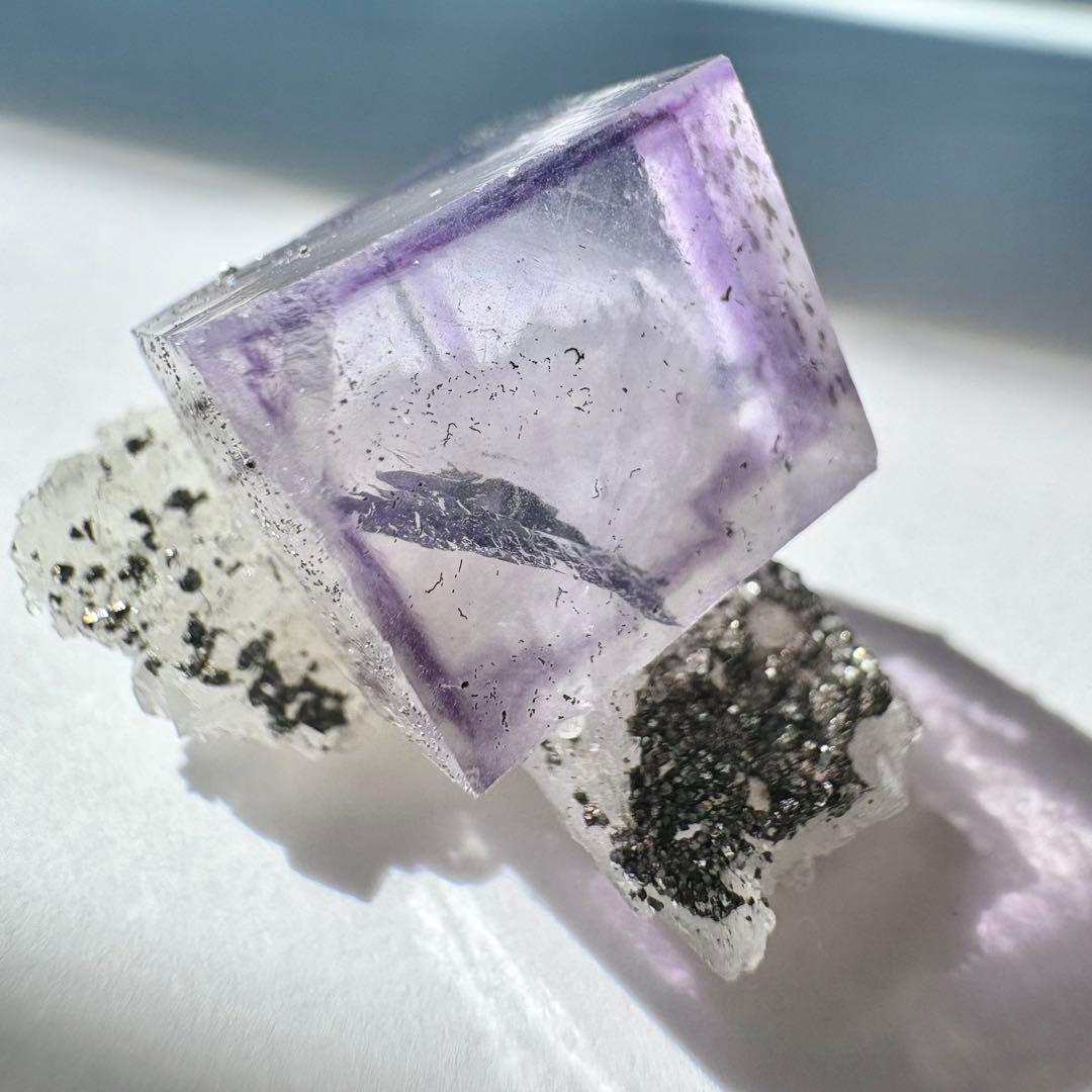 463 中国　ヤオガンシャン産　フローライト