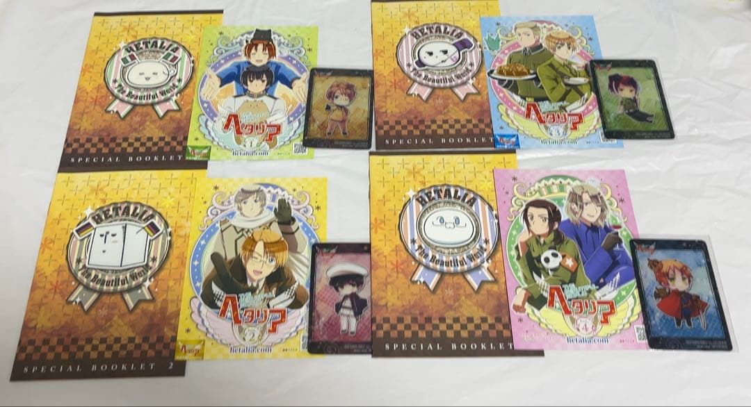 ヘタリア アニメイト限定版DVD キャラソン CD 全巻購入特典