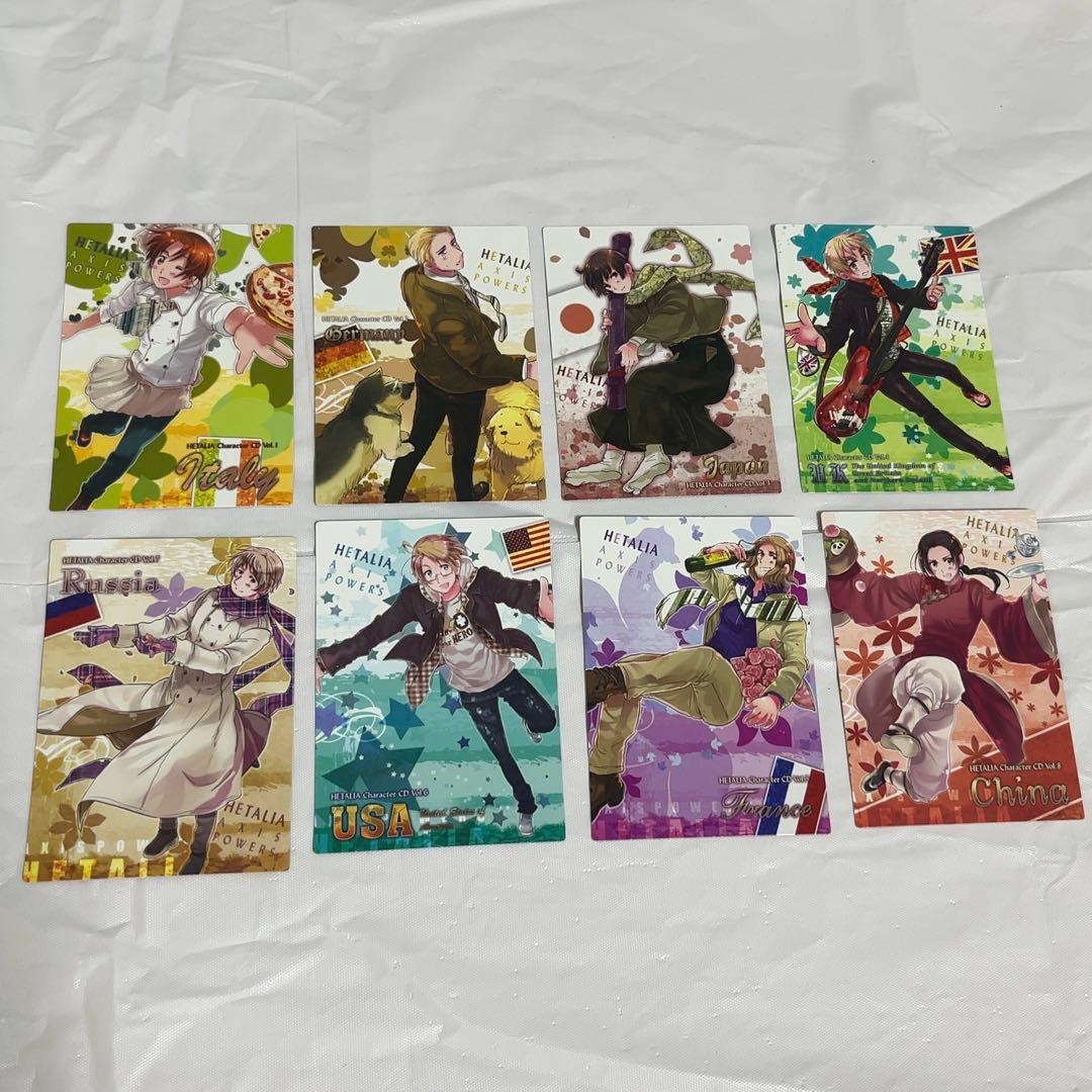 ヘタリア アニメイト限定版DVD キャラソン CD 全巻購入特典