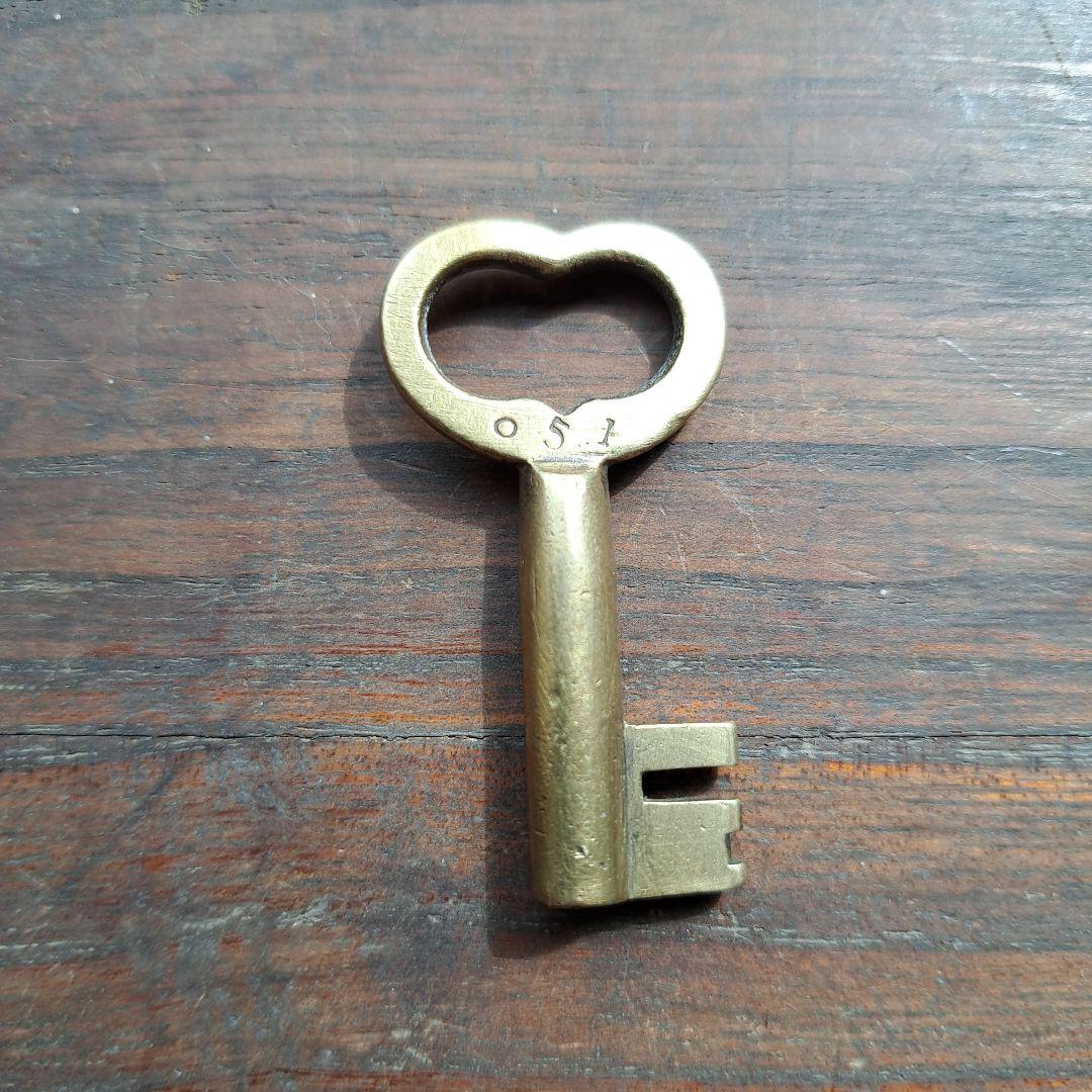 アンティーク錠前 真鍮製 骨董 和錠 東京メイド ビンテージ パドロック