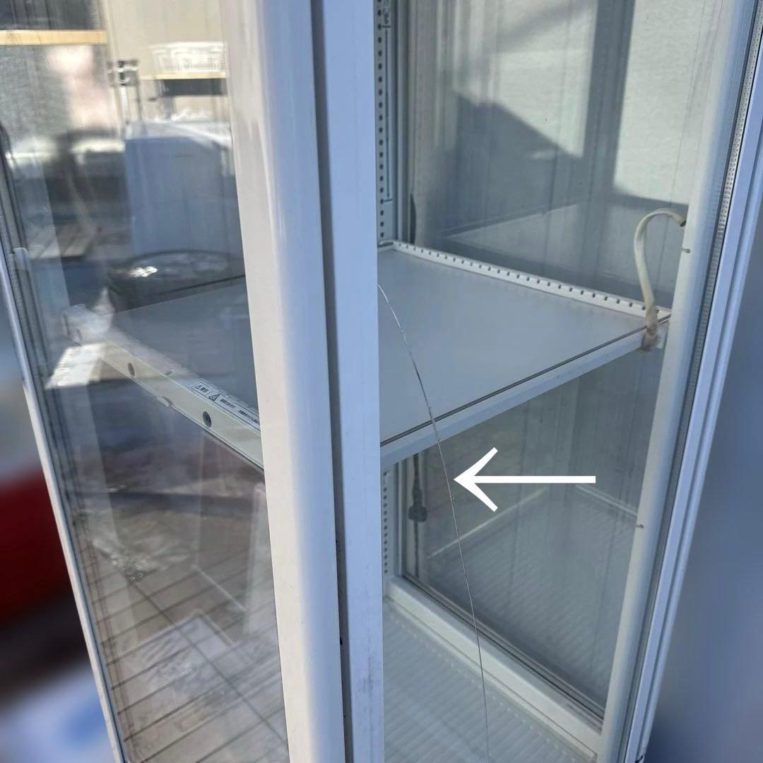 Panasonic 冷蔵ショーケース 4面ガラス 冷温タイプ　2ドア パススルー