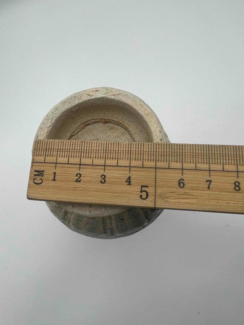 宋時代　青磁 湖田窯 刻牡丹蓮花文瓶 壺 尊 水注　影青 青白磁(D-46)