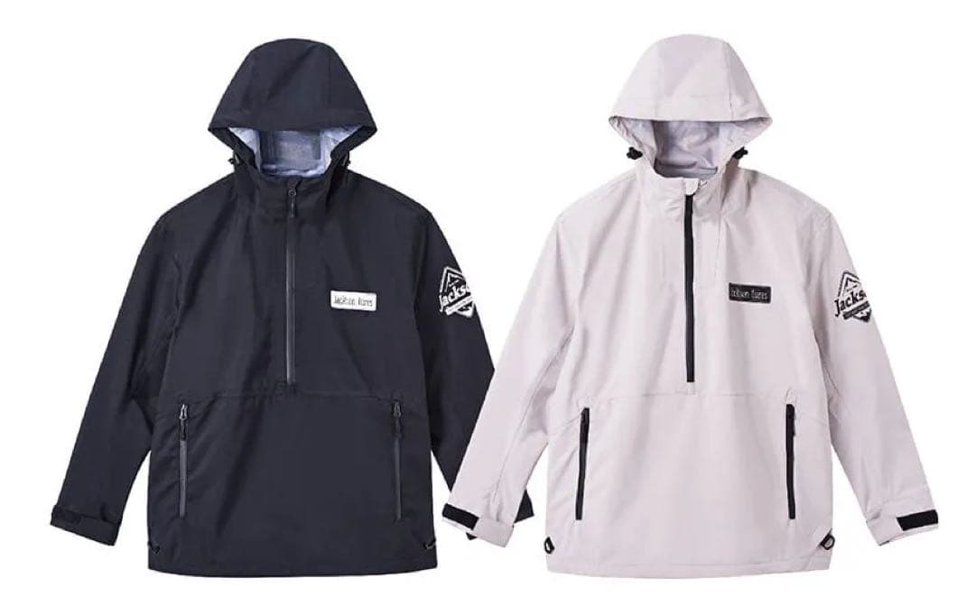 ジャクソン(Jackson) 耐久撥水ハーフジップパーカー　サイズS