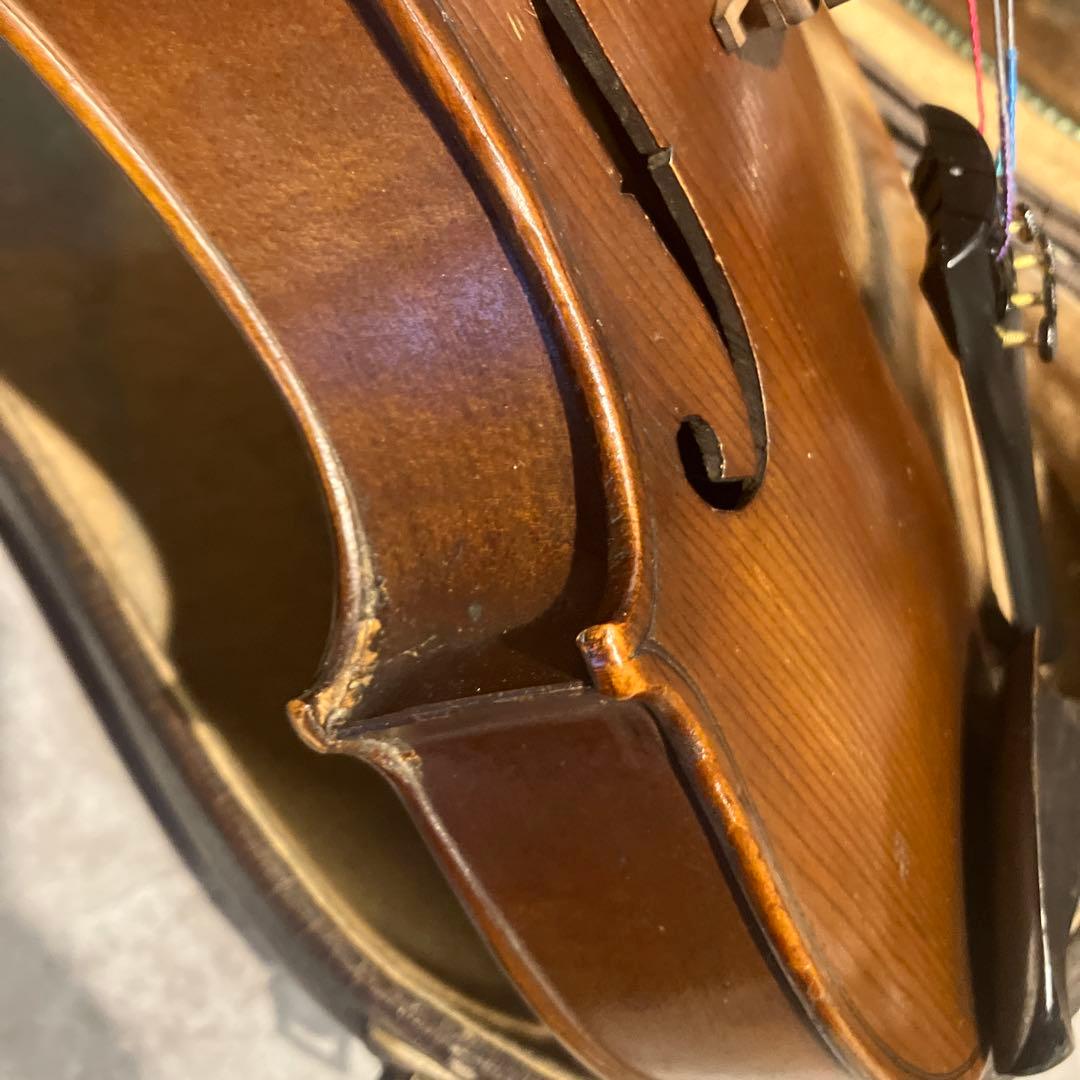 110年前の鈴木正吉バイオリン 4/4サイズ No不明