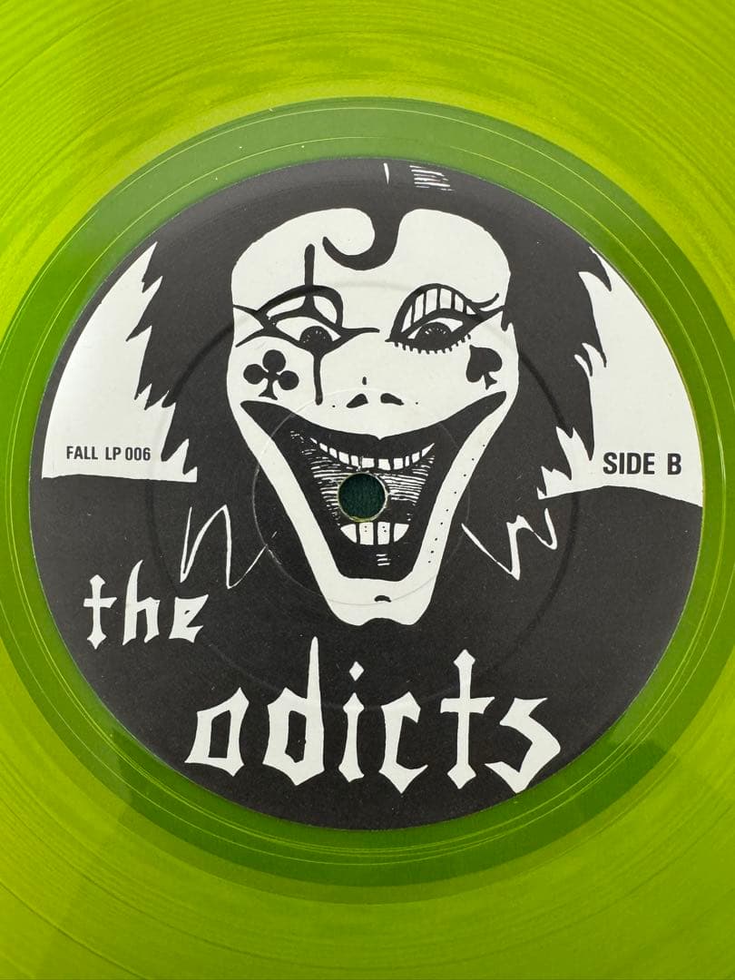 THE ADICTS レコード　limited color vinyl 盤極美品