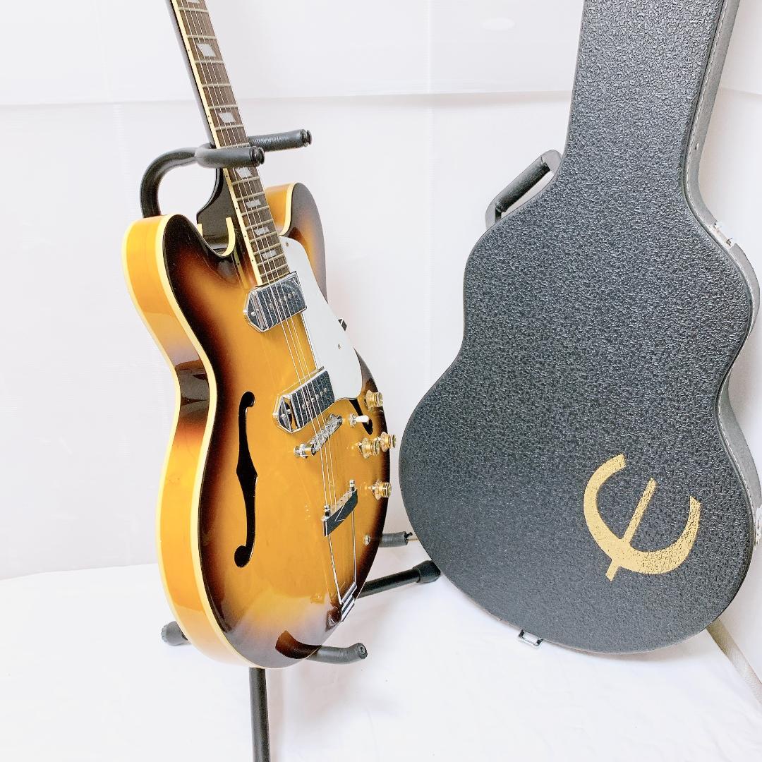 美品 Epiphone エピフォン Casino VS ナチュラル ハードケース