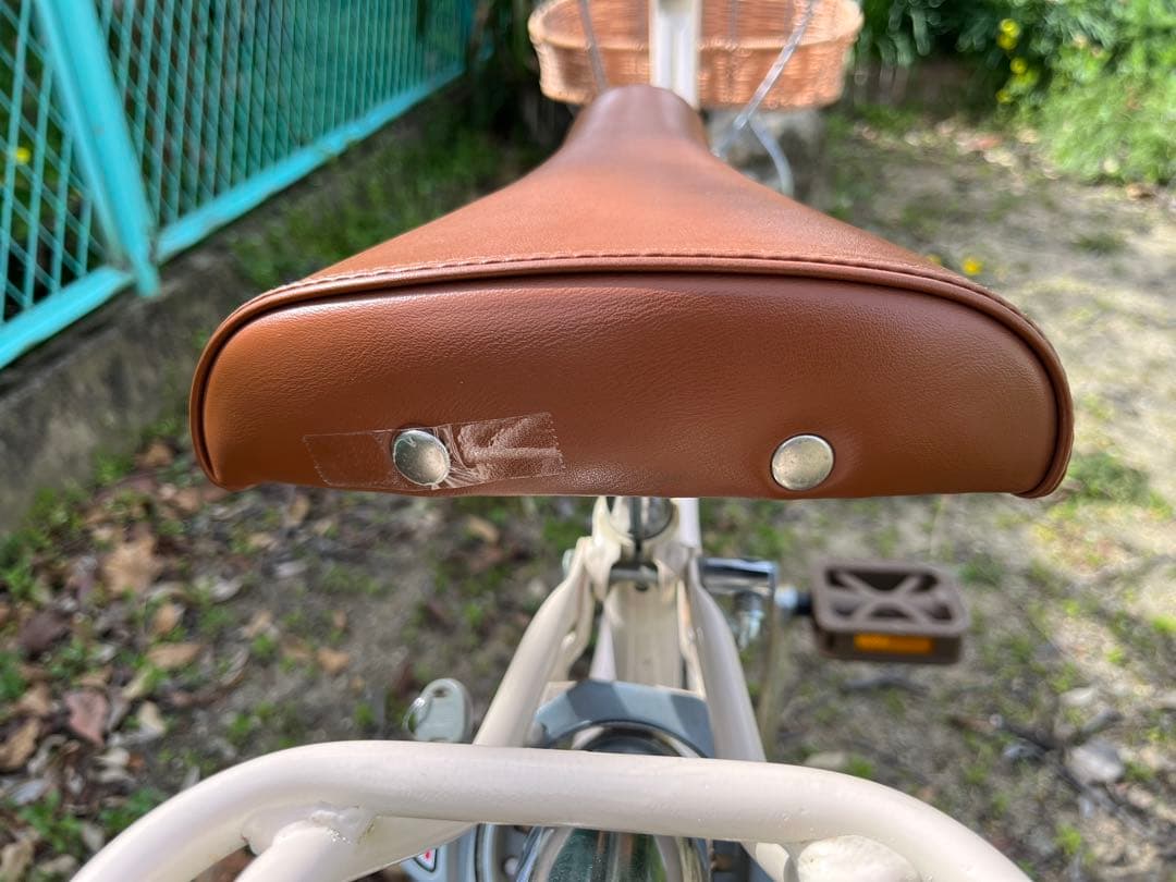 フェリーク ジュニア自転車24インチ　クリーム　アサヒ