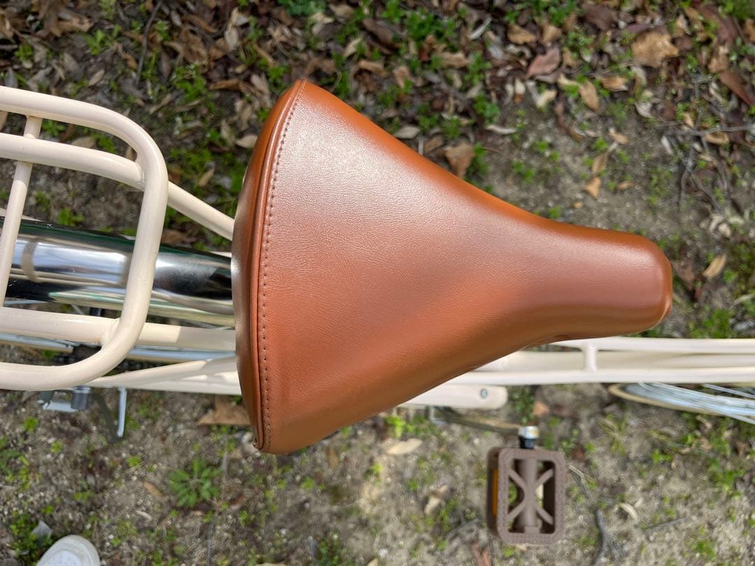 フェリーク ジュニア自転車24インチ　クリーム　アサヒ