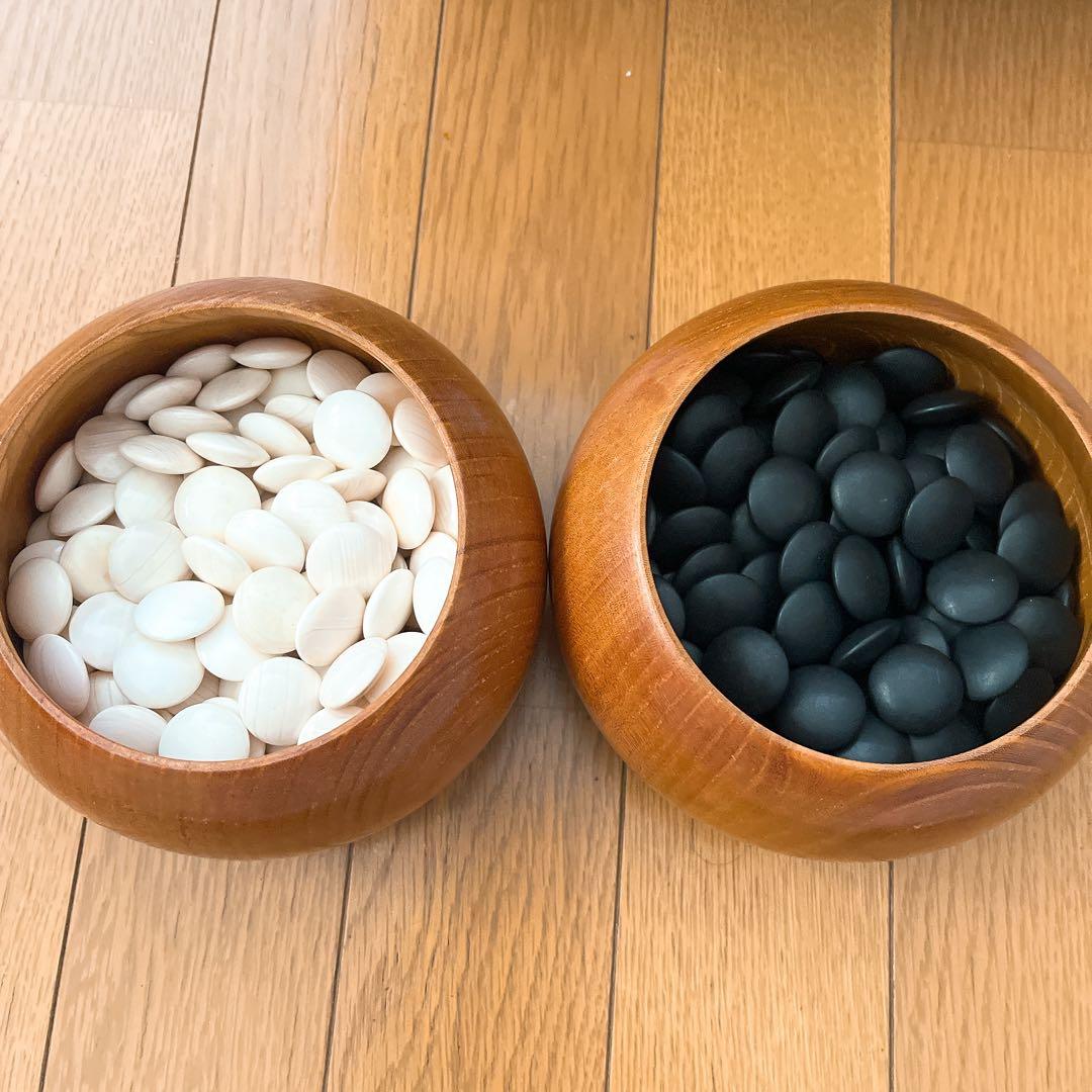 高級囲碁セット 碁盤 碁石 碁笥 へそ 脚付 蛤碁石 高級天然木