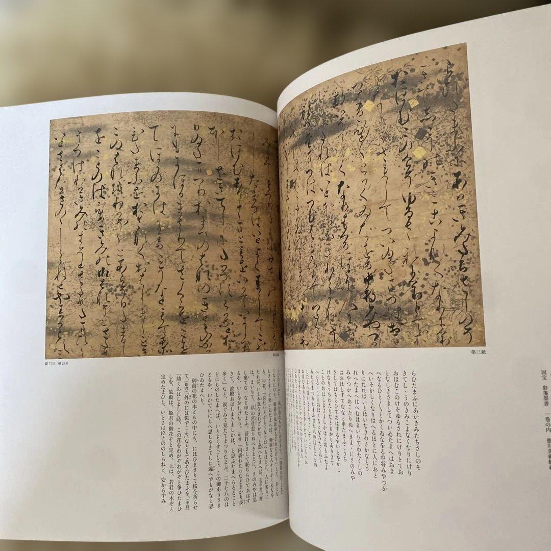 国宝源氏物語絵巻 図録　徳川美術館