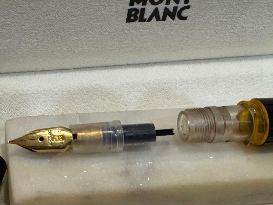【極美品】モンブラン NO 121 万年筆18K ブラック④過渡期版　激レア