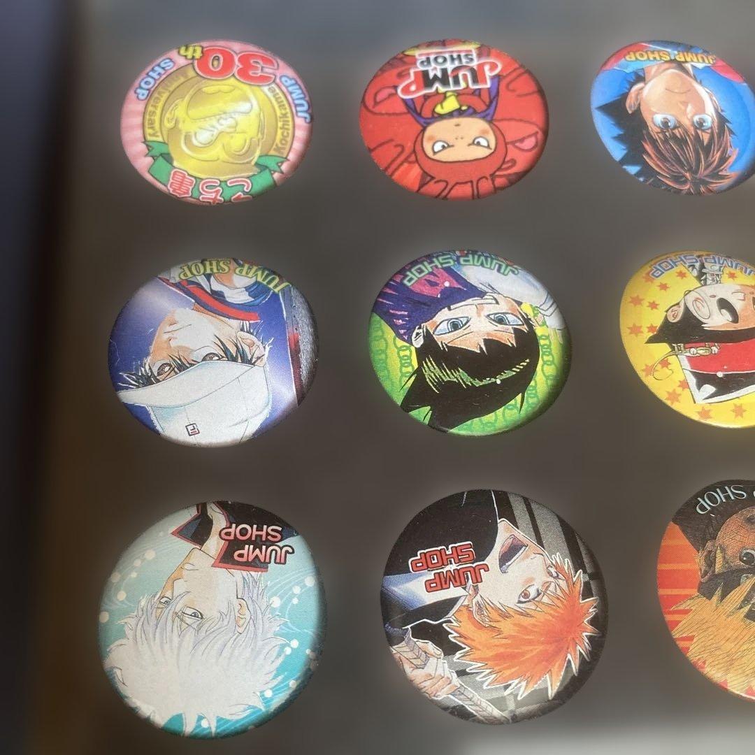 ジャンプショップ　記念缶バッジセット