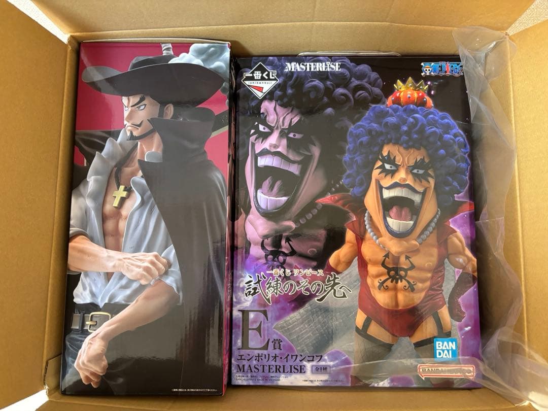 【ONE PIECE】一番くじ　試練のその先へ　ミホーク　イワンコフ　2体セット