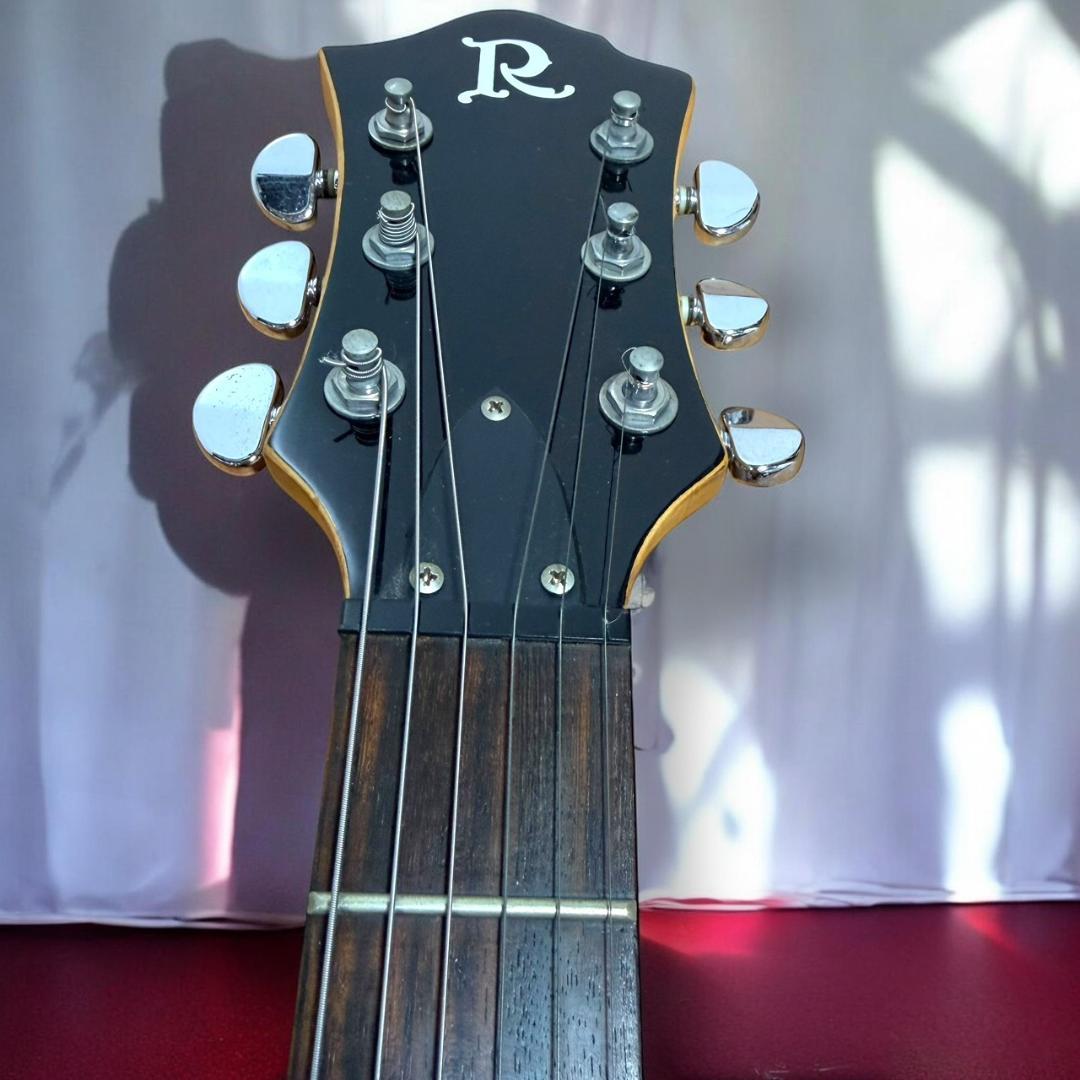 ☆希少品 B.C.Rich モッキンバード ケース付き レッド 虎目 キルト柄