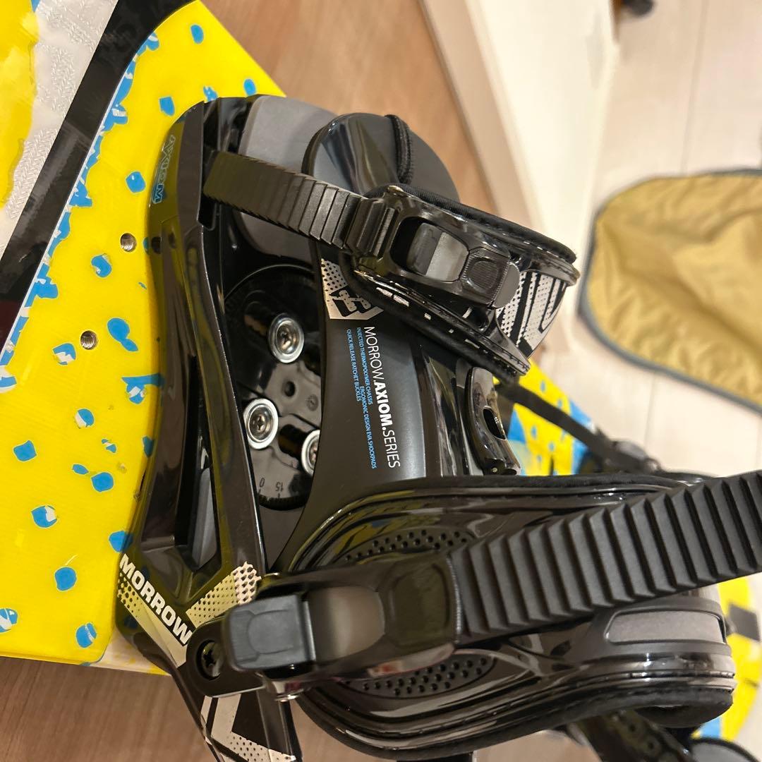 【美品】Morrowスノーボード151cmMORROW ビンディングセット