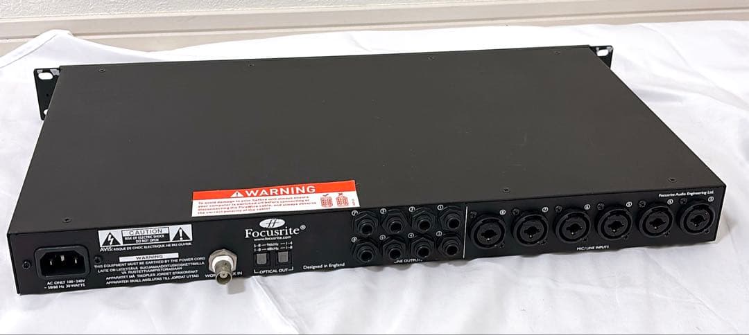 Focusrite OctoPre MkⅡ マイクプリアンプ