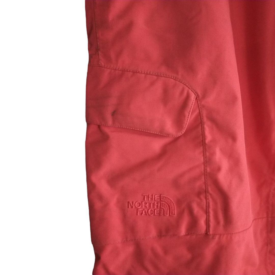 【高機能】US ノースフェイス HYVENT スノーボード パンツ 赤 M