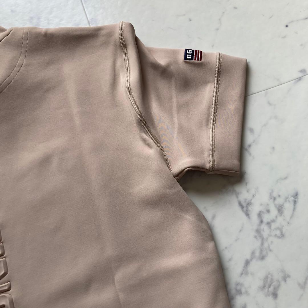 定価30800円【新品】レディースSブリーフィング モックネックワンピース薄茶