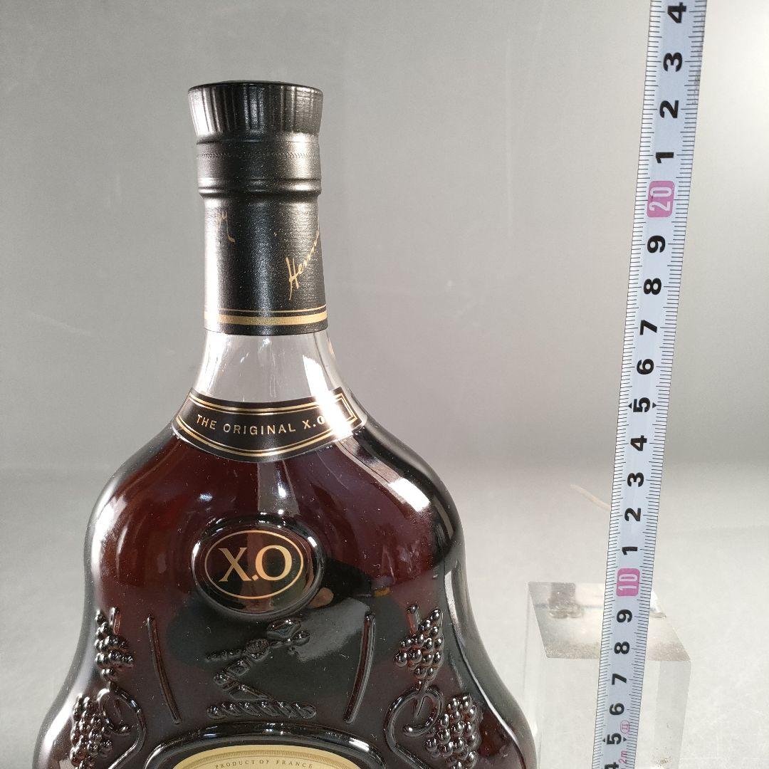 A1368-4/ヘネシーX.O/黒キャップ クリアボトル/700ml/