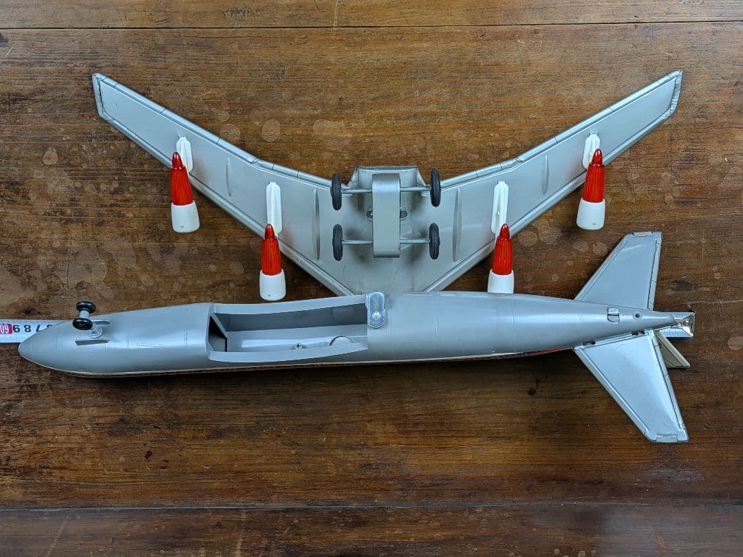 希少★全長58cm★古いブリキ玩具★ヨネザワ製★ボーイング747★USED