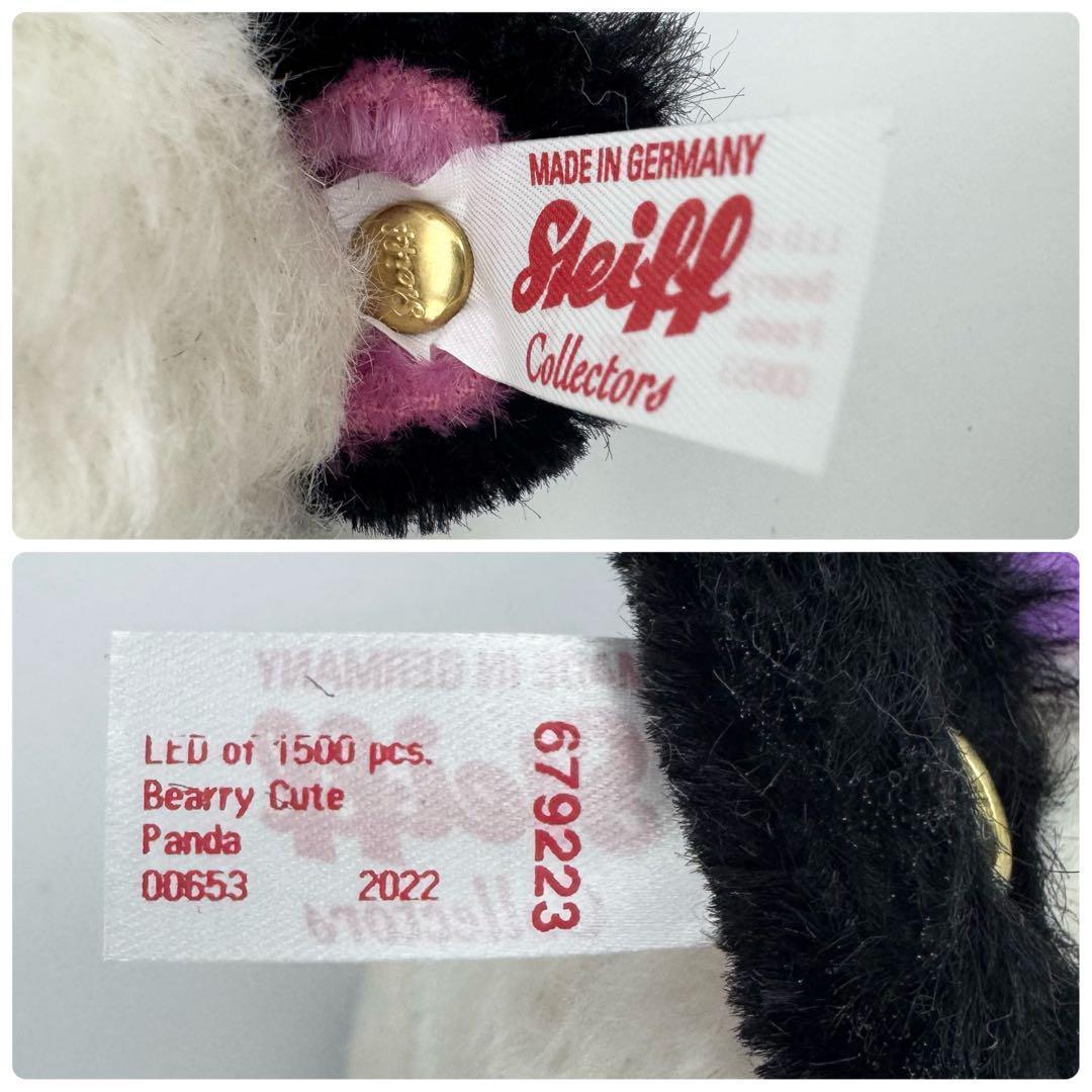 新品 限定 レア Steiff×FRAGMENT ALAIA パンダ ぬいぐるみ