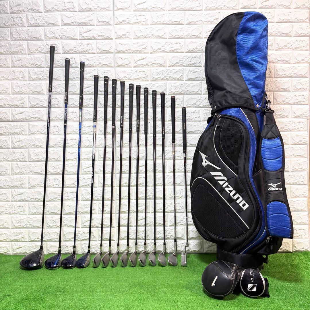 ゴルフセット　豪華　安心ブランド　Mizuno XXIO ラウンド仕様　すぐ使用
