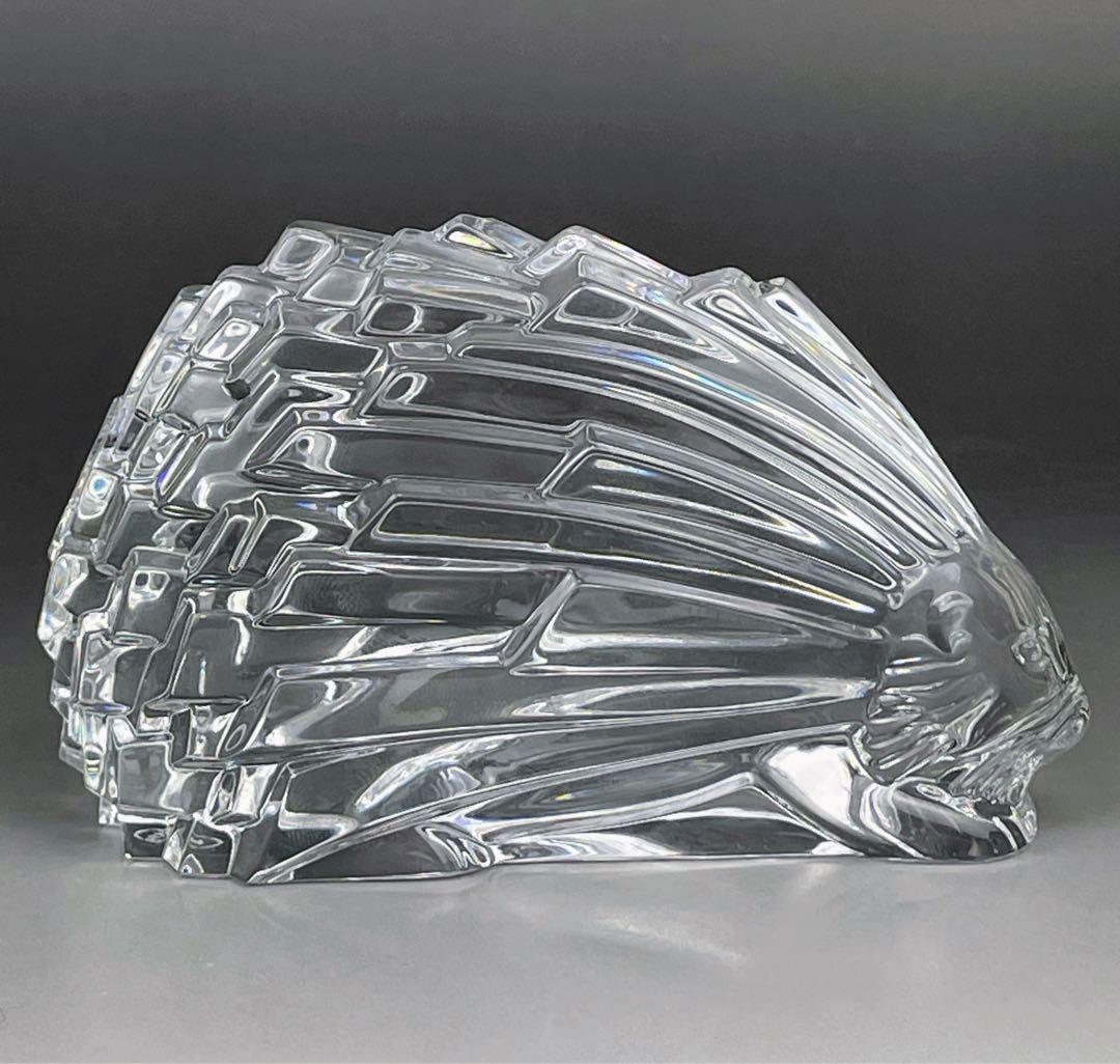 【美品・希少】Baccarat バカラ ハリネズミ 針鼠 ぺーパーウェイト 置物