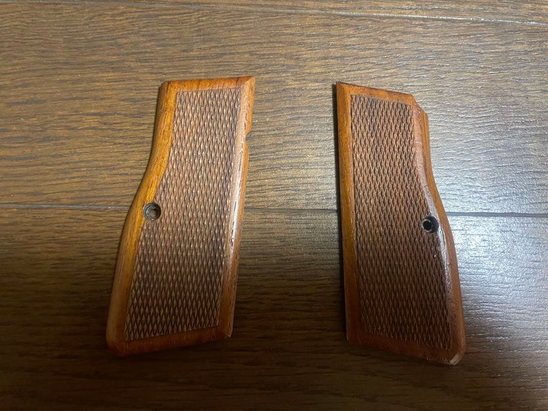 JAC ブローニング　ハイパワー 4つ　ウッドグリップ　スライド　他パーツ