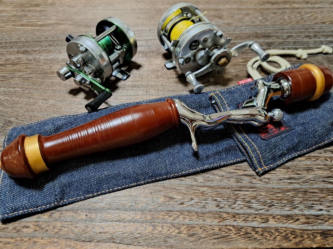 道楽　DOWLUCK　エログリップ　ウタマロ　加賀山中　錆(さび)塗りシルバー