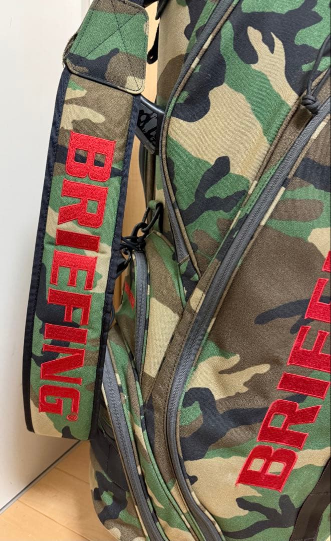 美品★ブリーフィング★キャディバッグ★ゴルフ★BRIEFING★ゴルフバッグ