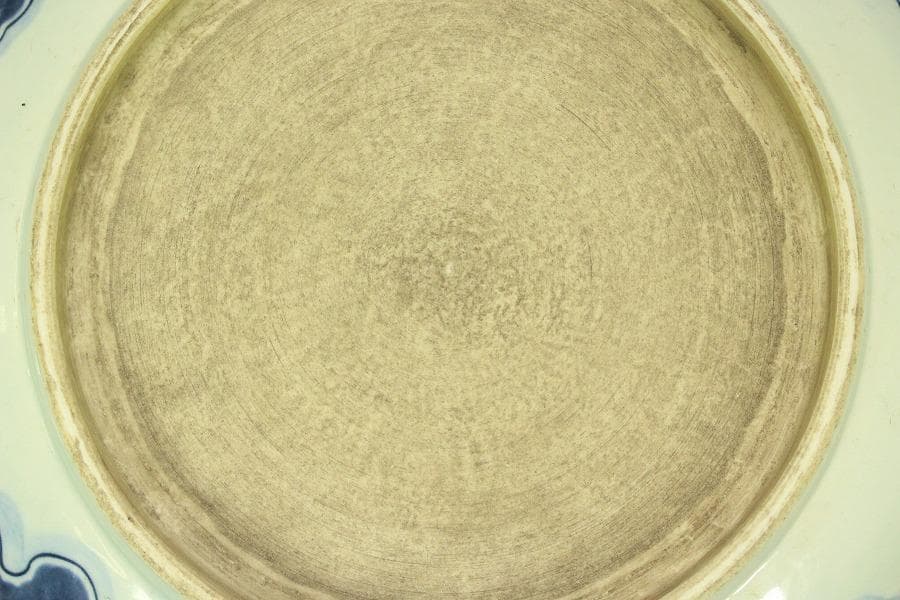 中国美術 青花 龍紋 皿(A736)