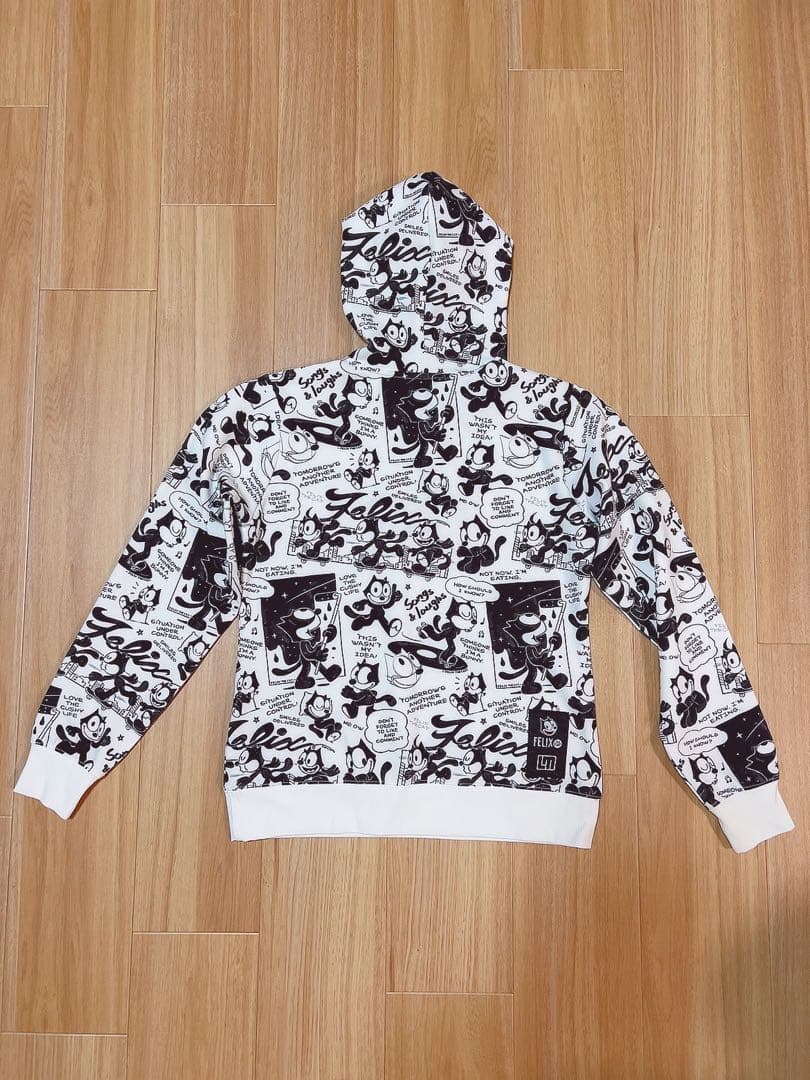 超美品 ラウドマウス LOUDMOUTH フード パーカーMサイズ　フィリックス