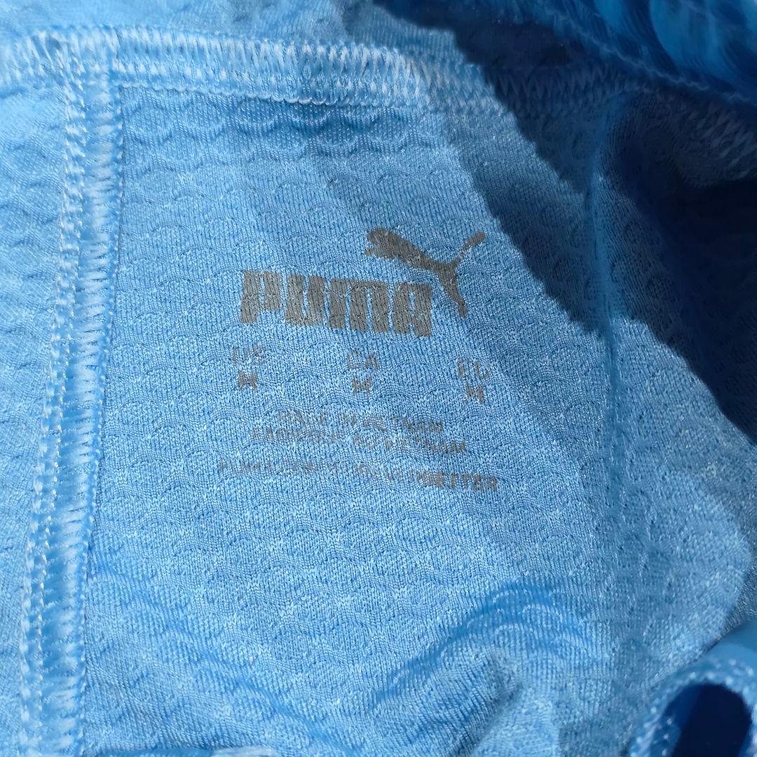 マンチェスターシティ　ジャージ　パンツ　M　PUMA　プーマ　水色　プレミア