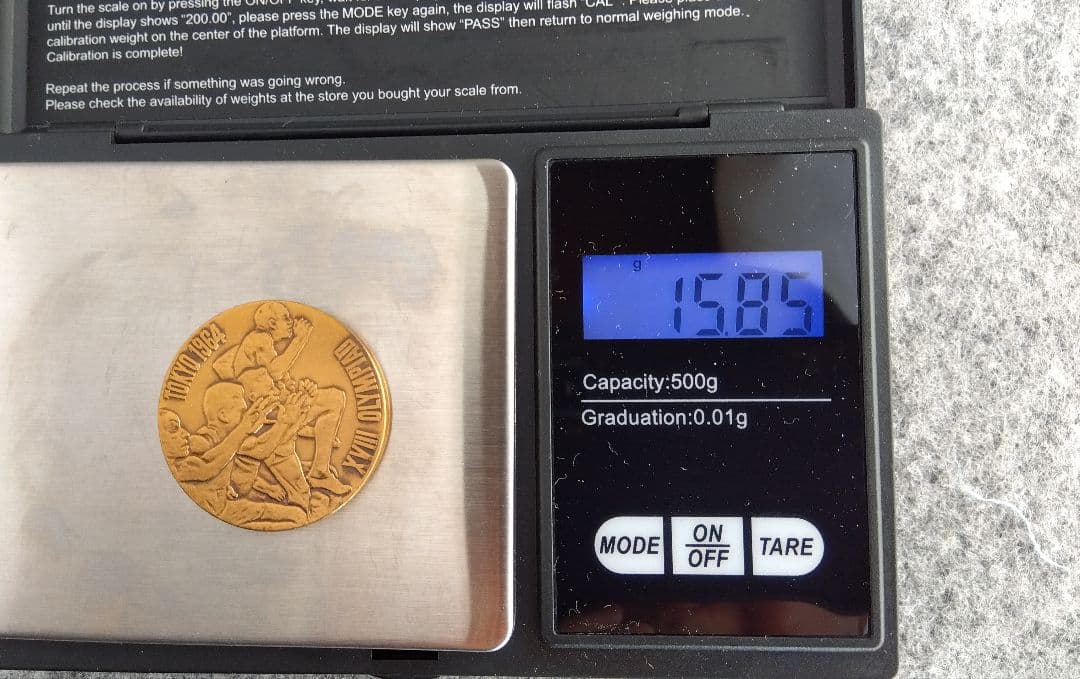 東京オリンピック1964年記念メダル　銀1枚　銅2枚セット　専用ケース付き