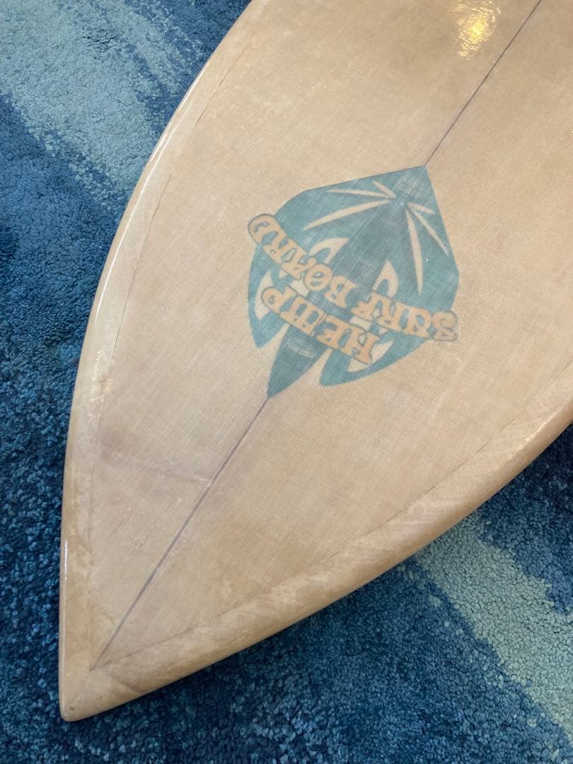 美品　HEMP SURF BOARD ヘンプサーフボード　麻クロス巻き