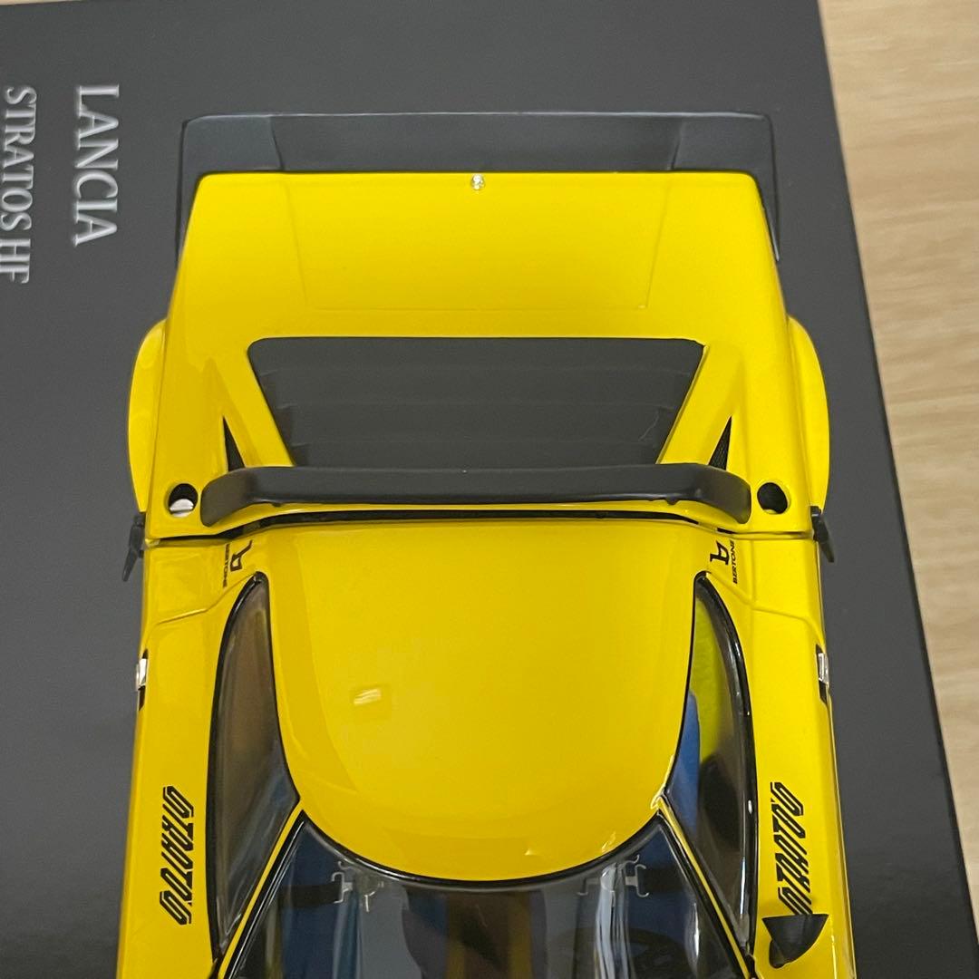 J*1様 京商 1/18 ランチア ストラトス HF イエロー